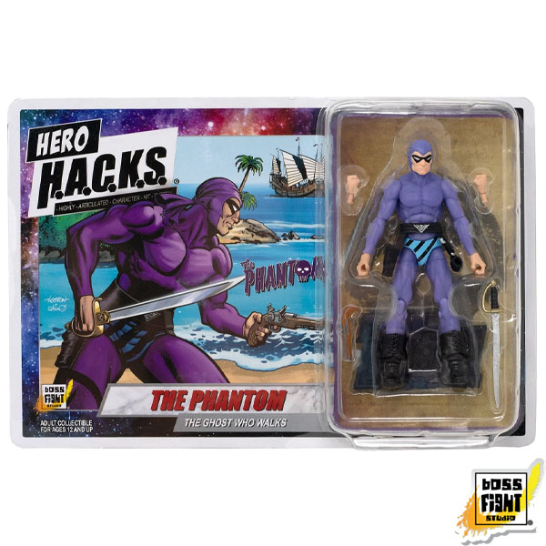 Boss Fight Studio Hero H.A.C.K.S. The Phantom 11th Phantom 1:18 Scale Action Figure